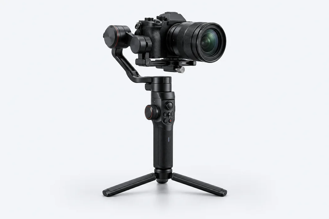 Zhiyun gimbali — ilustracija foto i video opreme